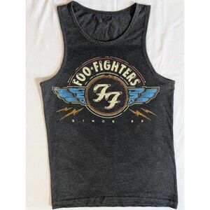 Foo Fighters Tank Top Shirt Men’s Size Medium Gray Vintage Style Since ‘95